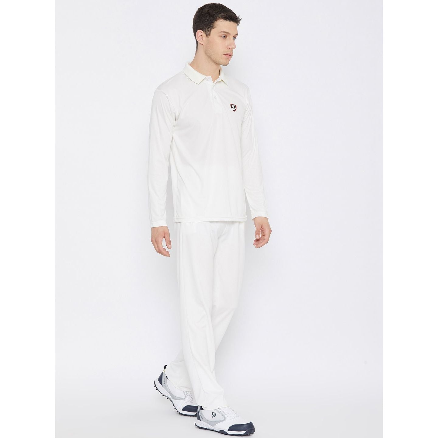 SG Club Full Sleeve Combo Cricket Whites