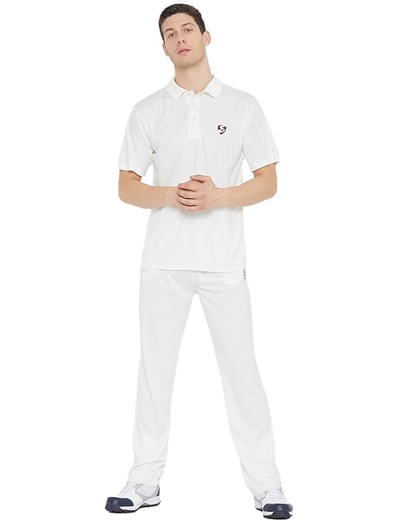 SG Club Half Sleeve Combo Cricket Whites (Senior)
