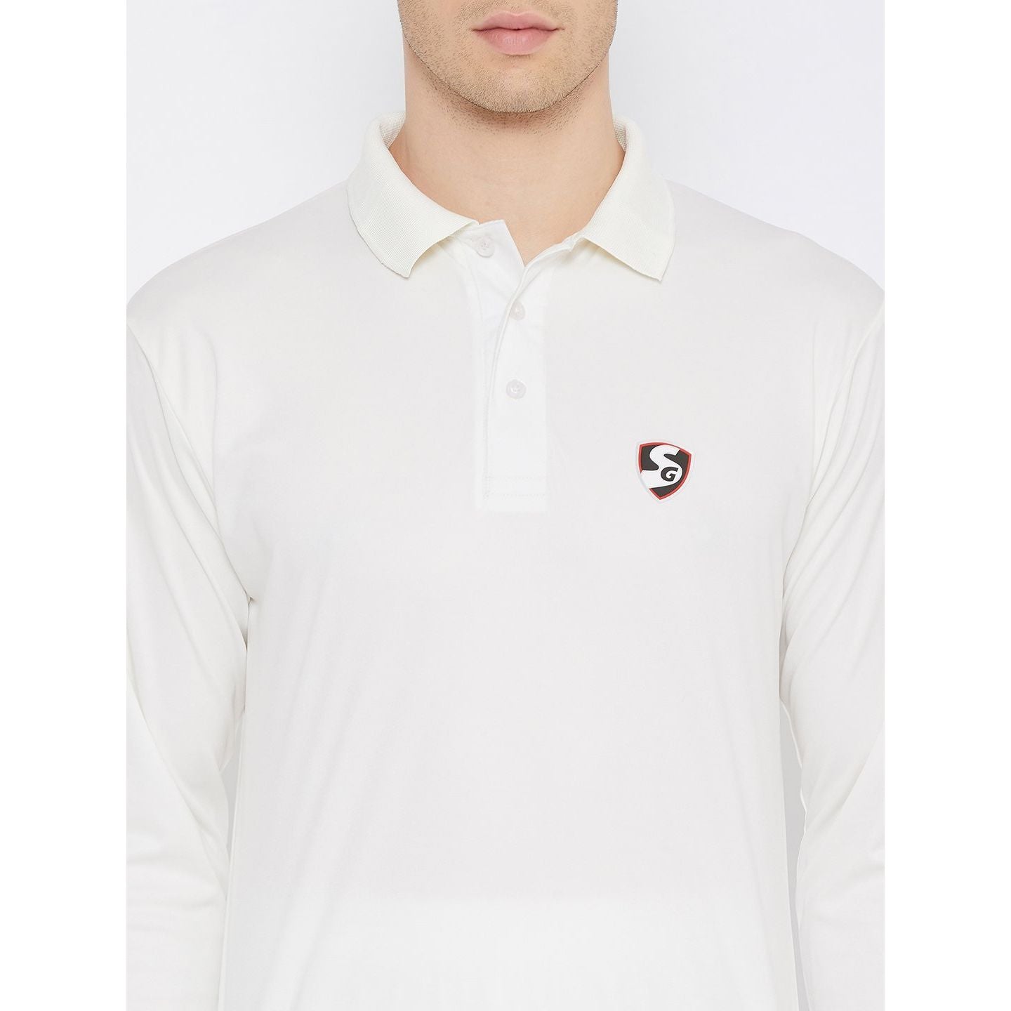 SG Club Full Sleeve Combo Cricket Whites
