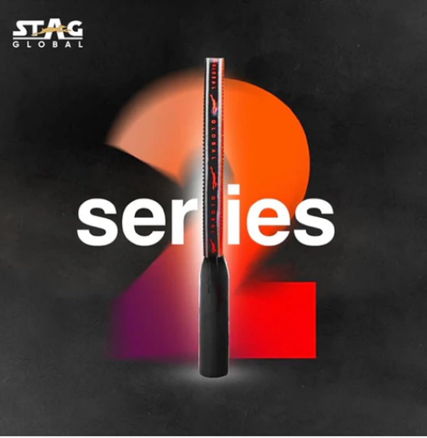 STAG GLOBAL SERIES 2 TABLE TENNIS RACKET PLAYSET (2 Racquets and 3 Balls)