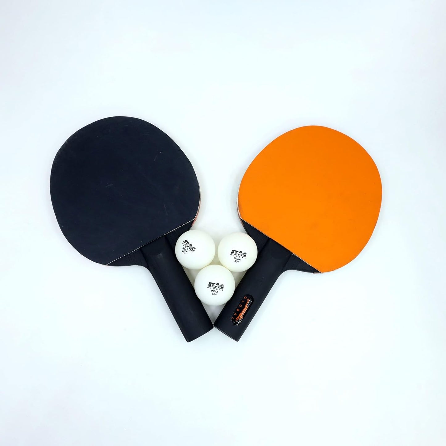 STAG GLOBAL SERIES 2 TABLE TENNIS RACKET PLAYSET (2 Racquets and 3 Balls)