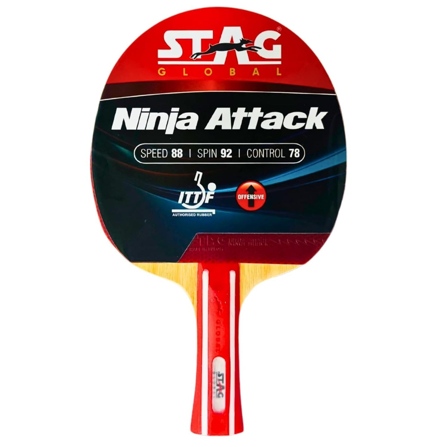 Stag Global Ninja Attack Table Tennis Racket