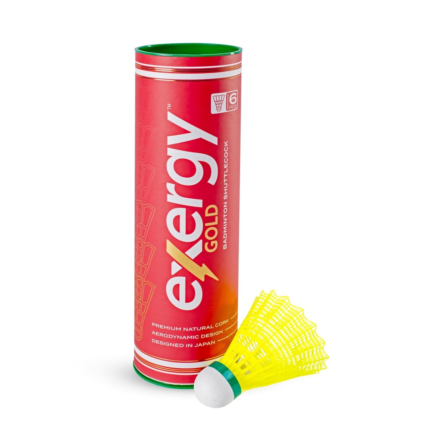 EXERGY GOLD NYLON GREEN SHUTTLES