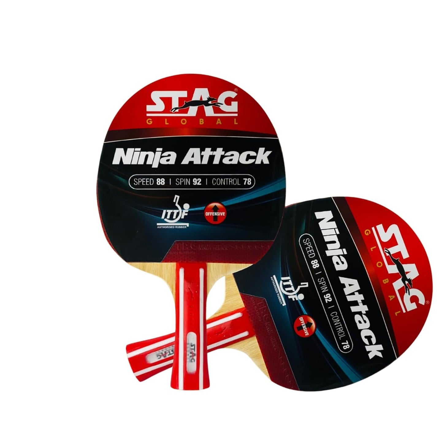 Stag Global Ninja Attack Table Tennis Racket