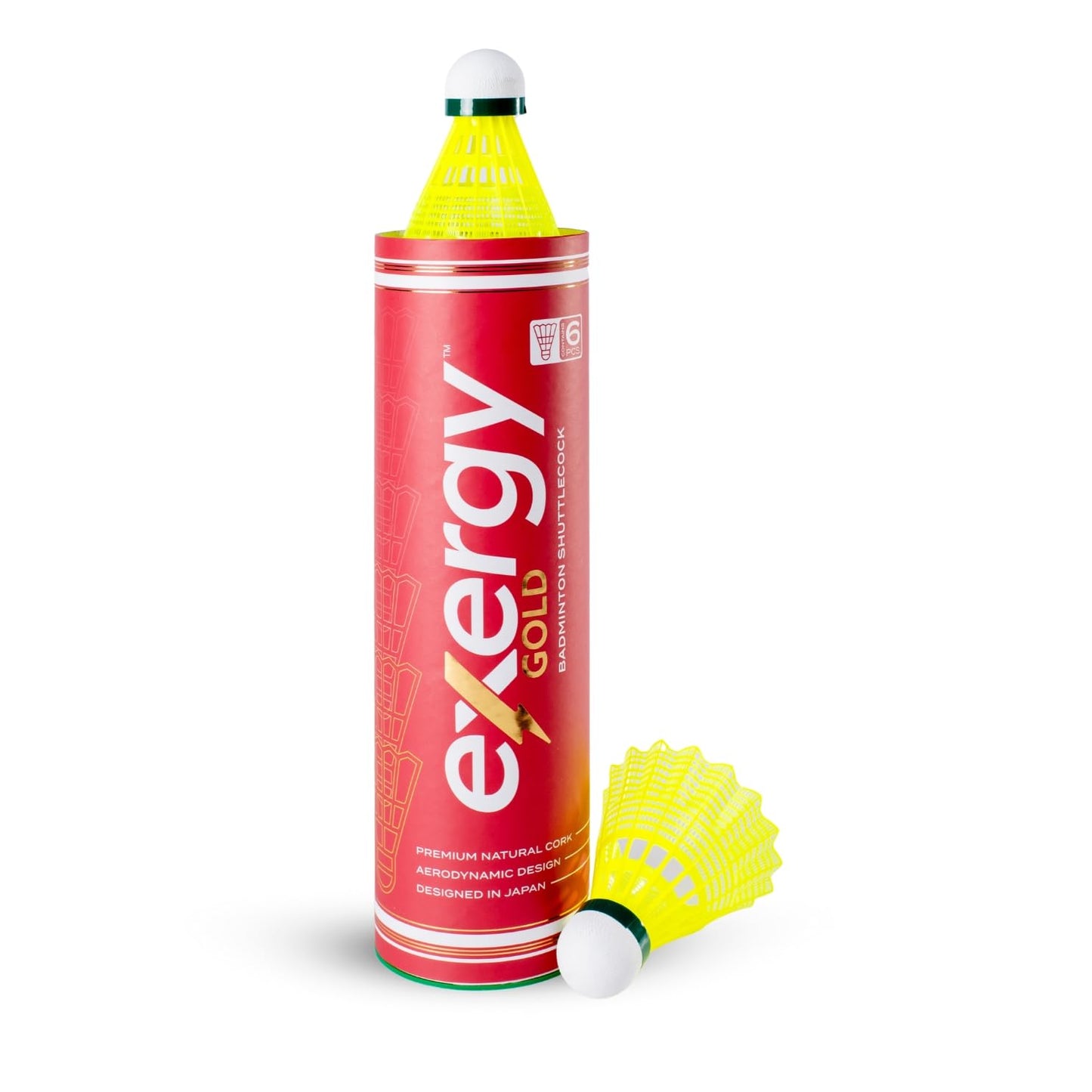 EXERGY GOLD NYLON GREEN SHUTTLES