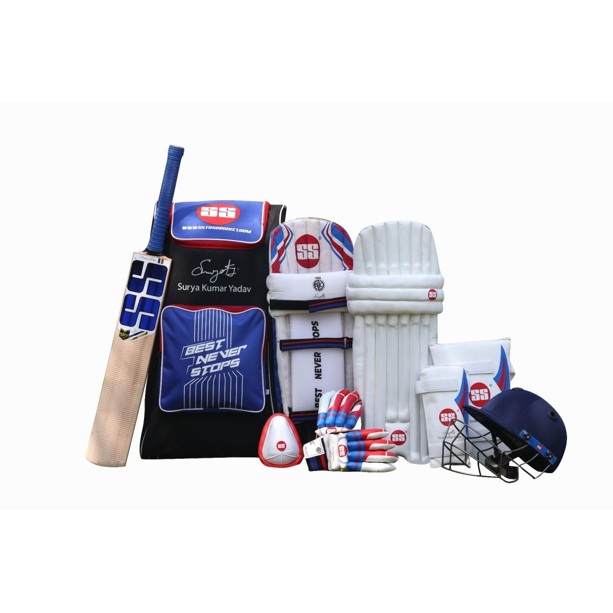 SS Sky Kashmir Willow Full Cricket Kit