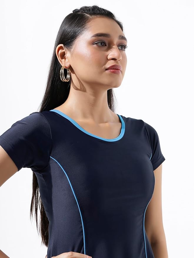 Lycot Ladies A Line Half sleeves & 3/4th Tight