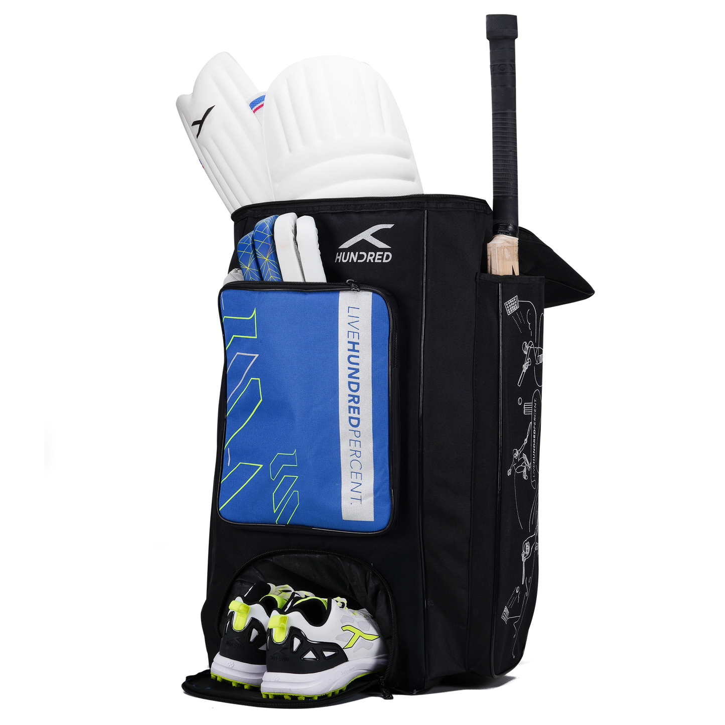 Hundred Aspire Cricket Bag