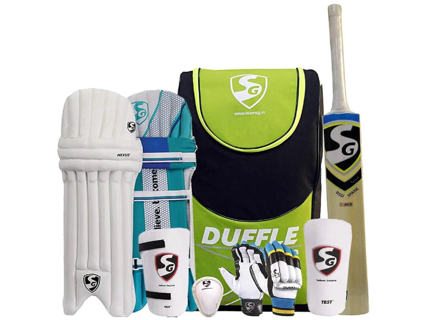 SG DUFFLE ECO COMBO CRICKET KIT