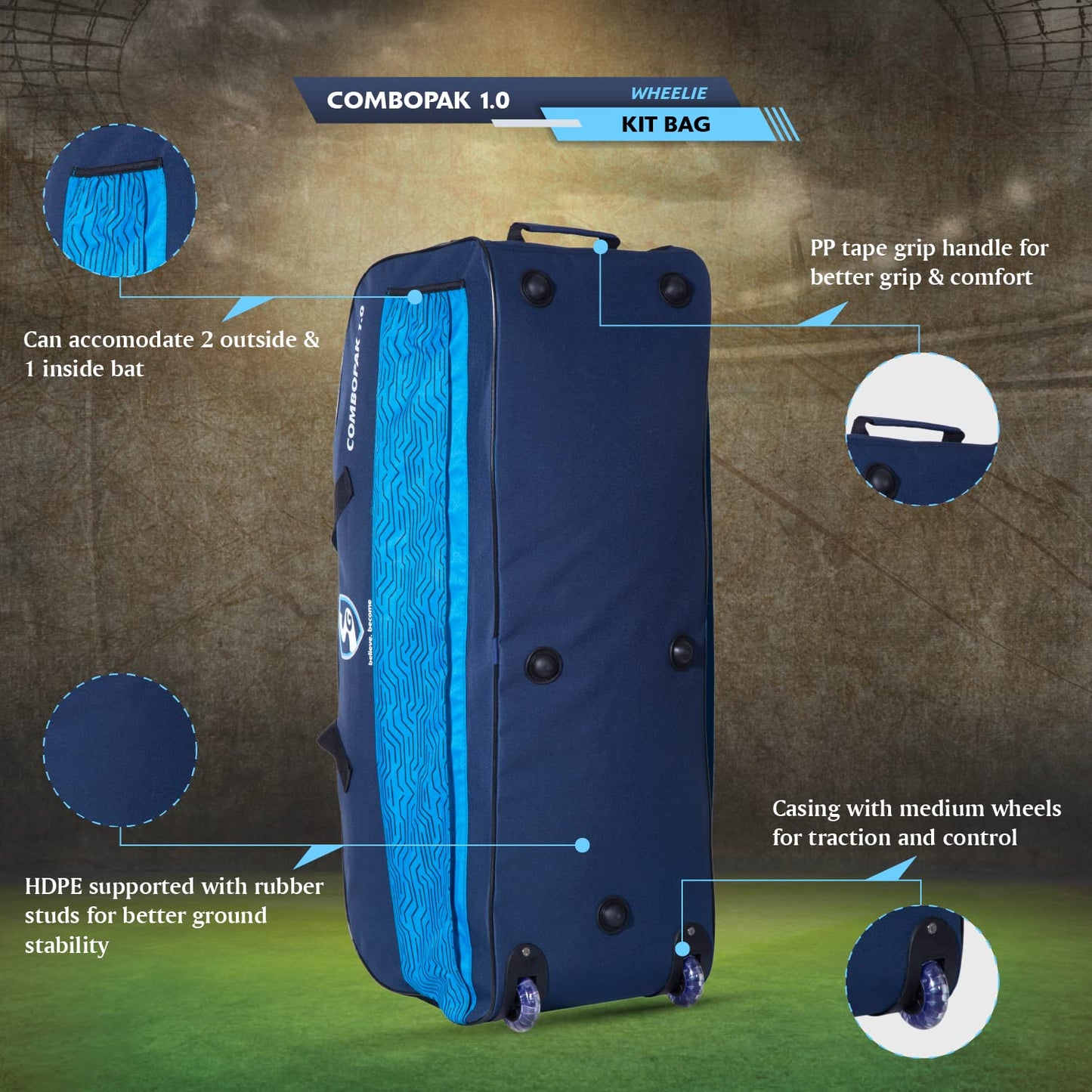 Kit Bag SG COMBOPAK 1.0 WHEELIE