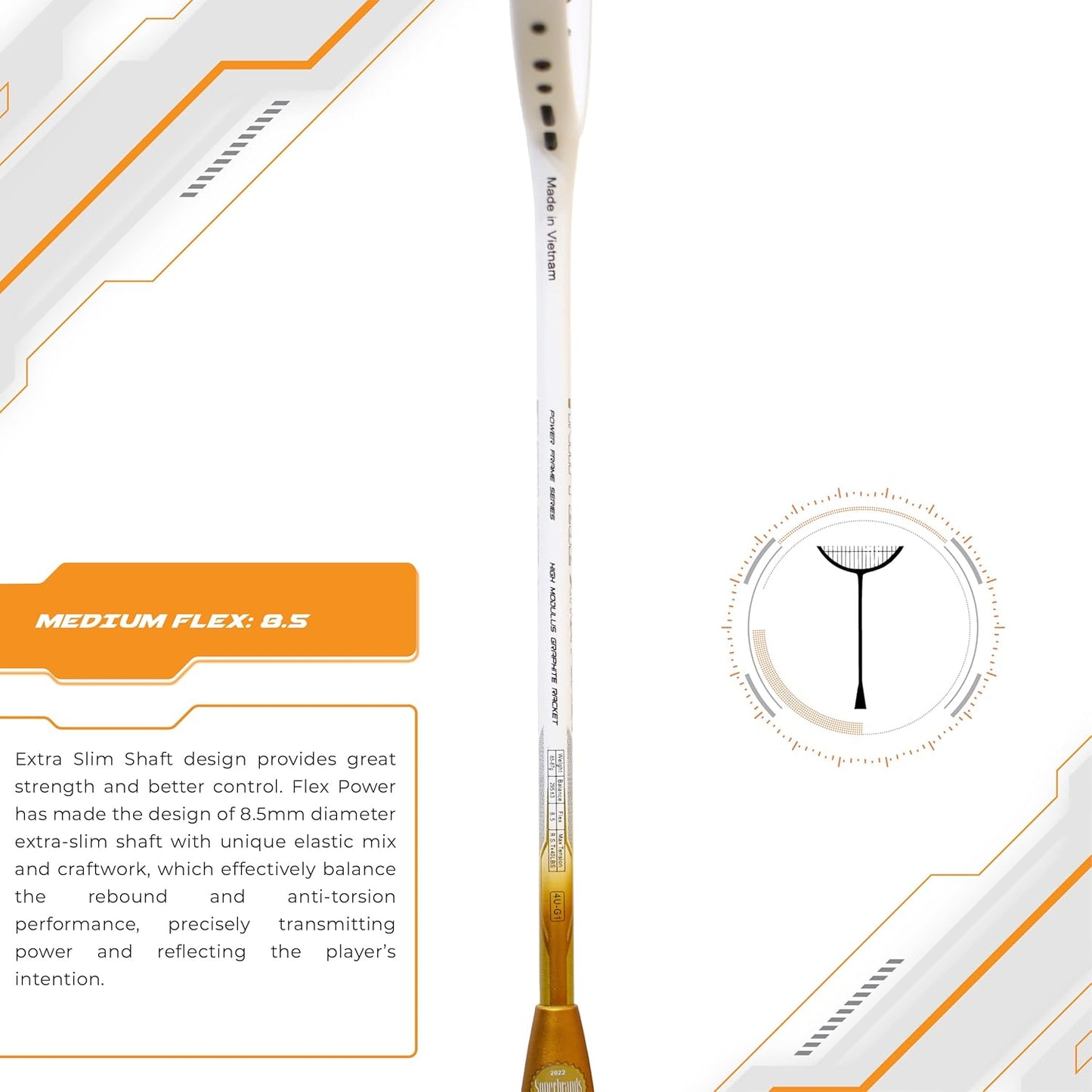 Apacs Finapi 232 Xtra Power Badminton Racket
