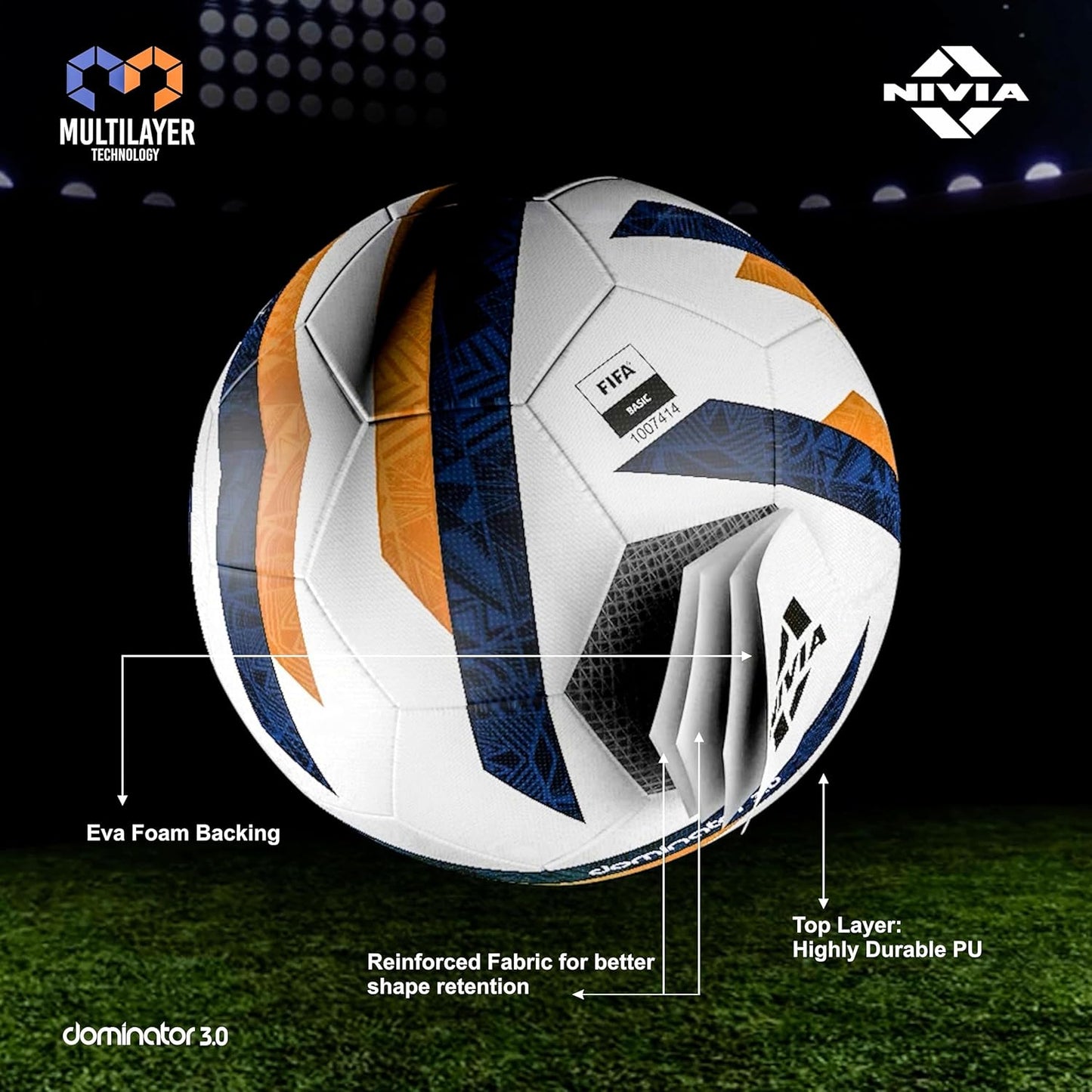 NIVIA DOMINATOR FOOTBALL 3.0