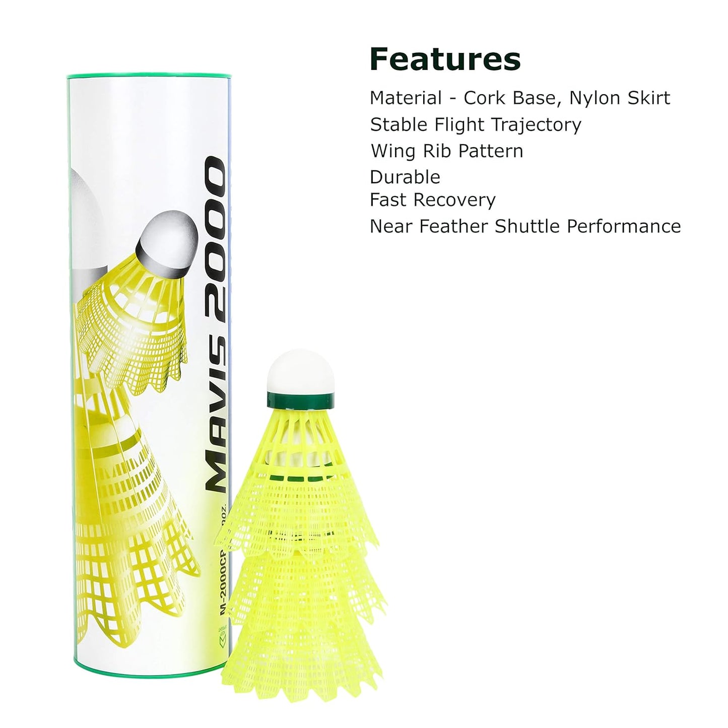 YONEX MAVIS 2000 BADMINTON SHUTTLECOCK