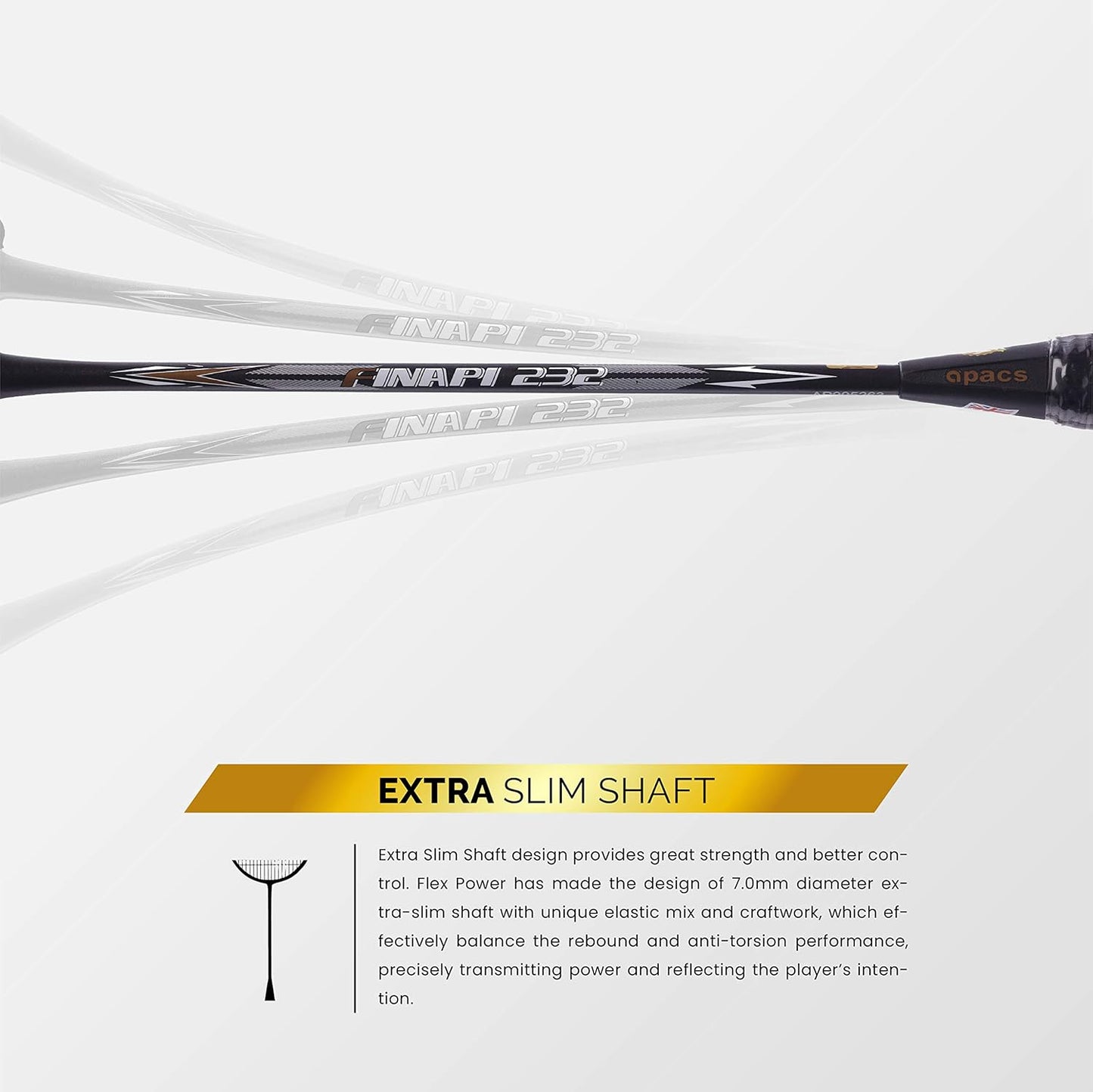 APACS Finapi 232 Badminton Racquet