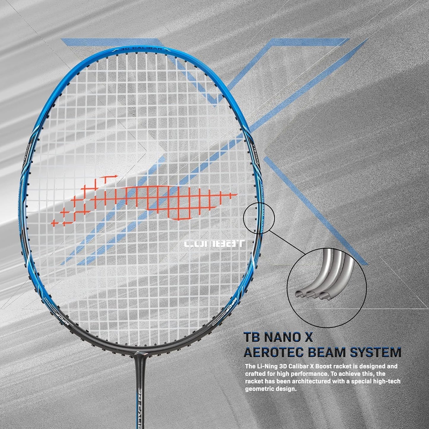 Li-Ning 3D Calibar X Combat  Badminton Racquet
