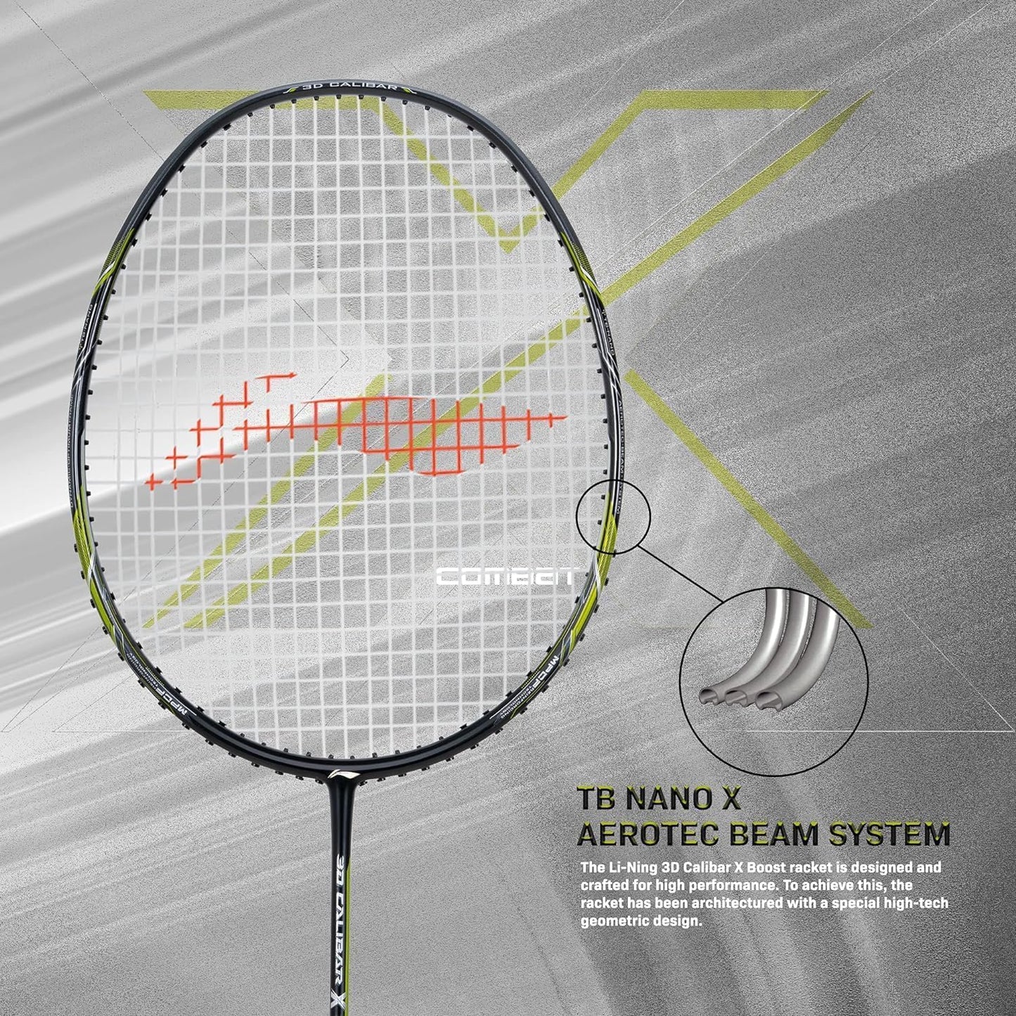 Li-Ning 3D Calibar X Combat  Badminton Racquet