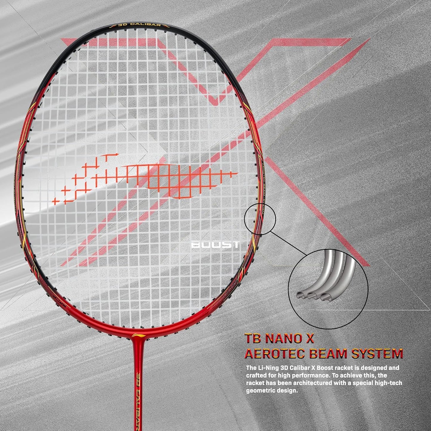Li-Ning 3D Calibar X Boost Badminton Racquet
