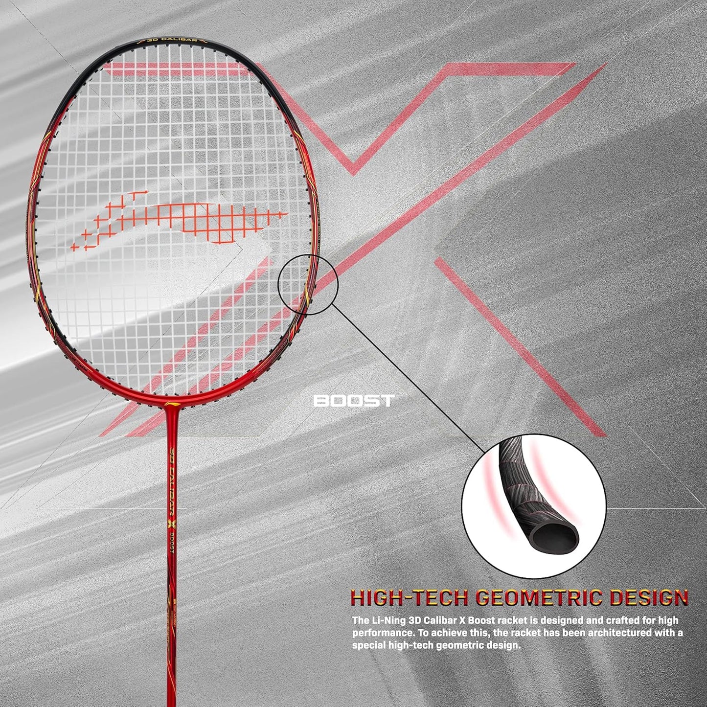 Li-Ning 3D Calibar X Boost Badminton Racquet