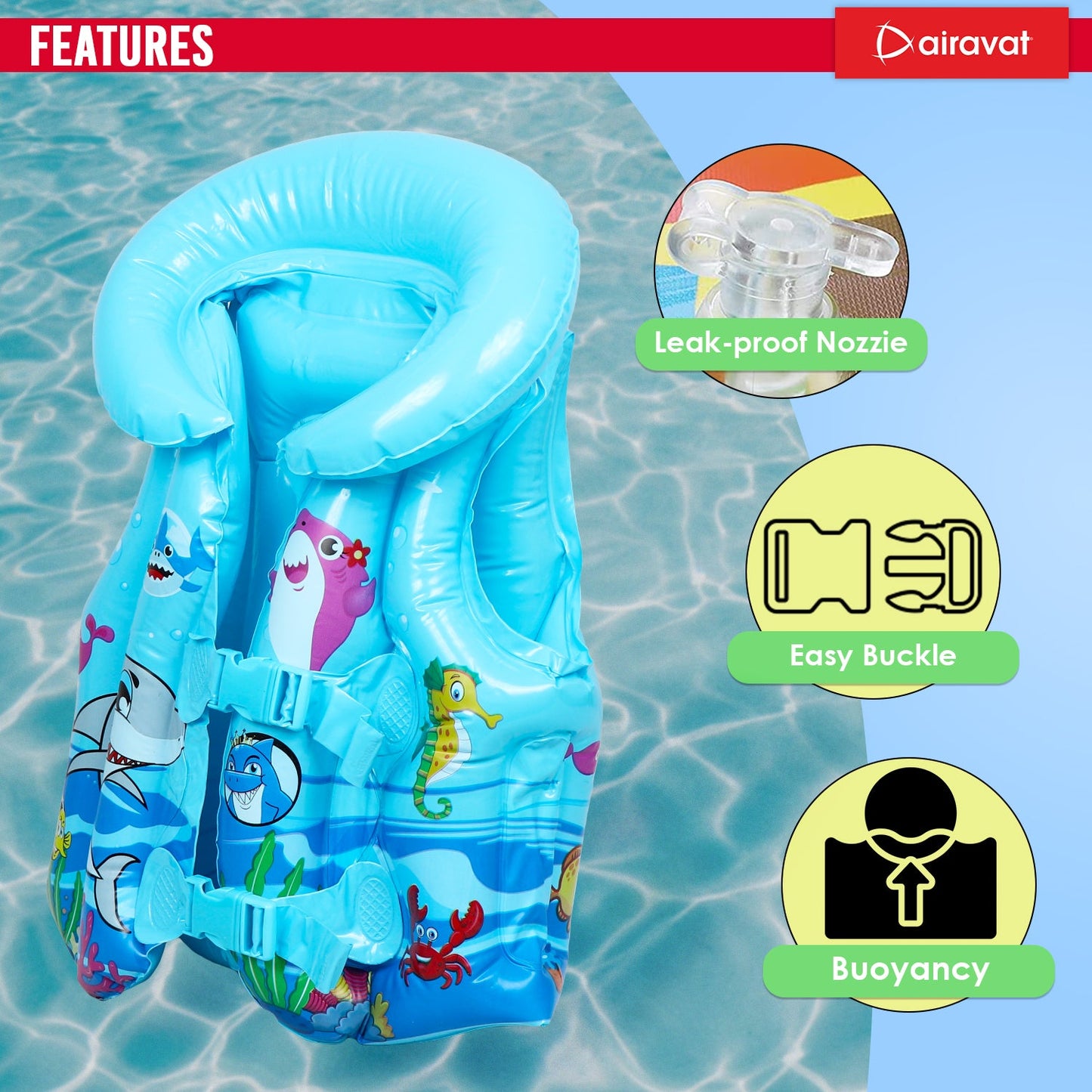 Airavat Splashy Swimming Jacket