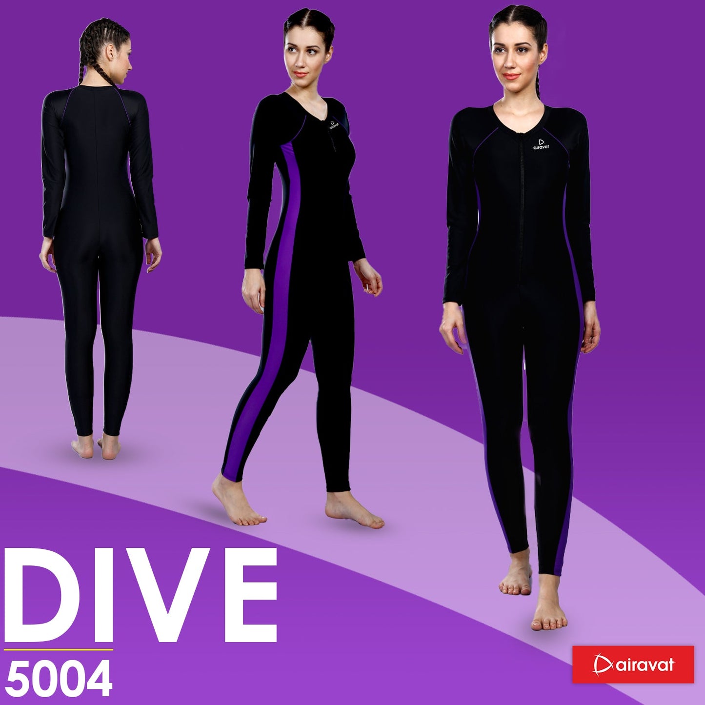 Airavat Dive 5004 Women's Swimming Full Body Suit