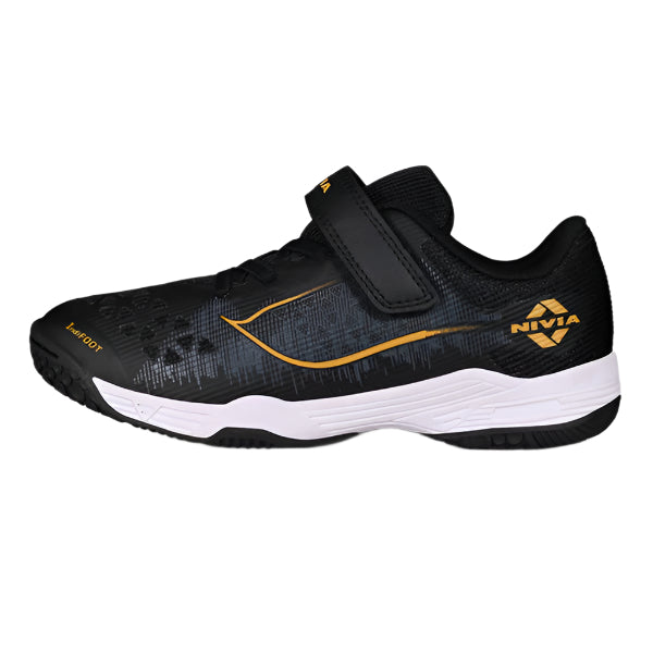 Nivia Hy-Court 3.0 Kids Velcro Shoes