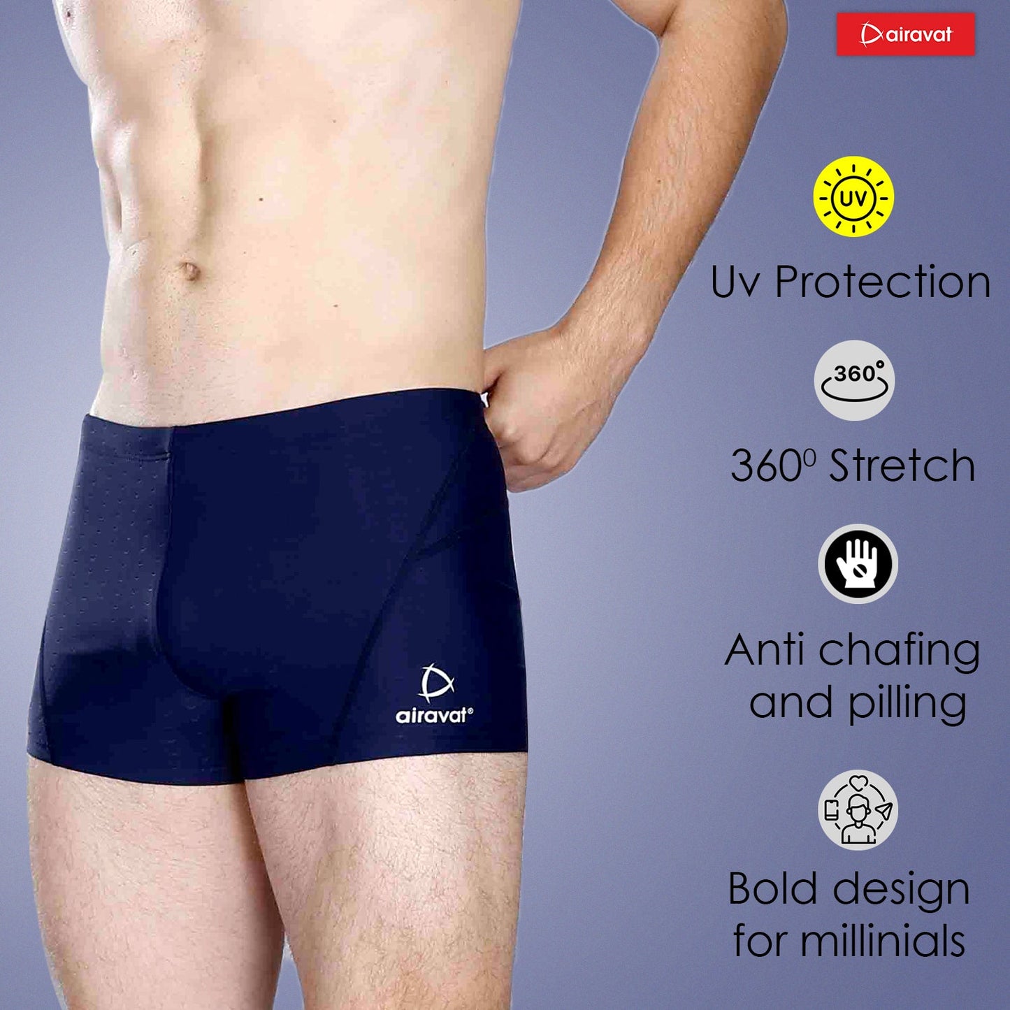 Airavat Zetus 1501 Men's Swimming Trunk