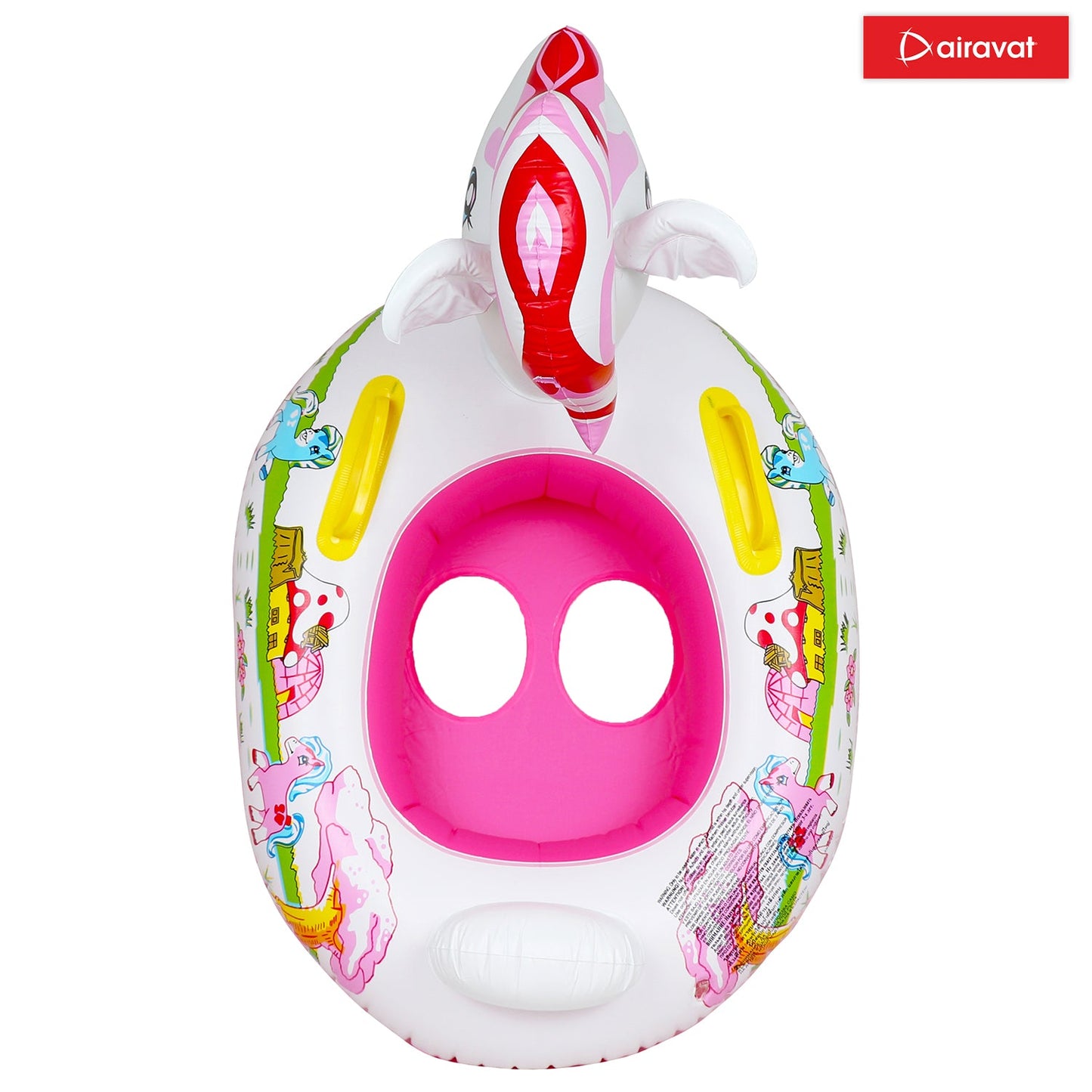Airavat Inflatable Swim Ring Animal Design