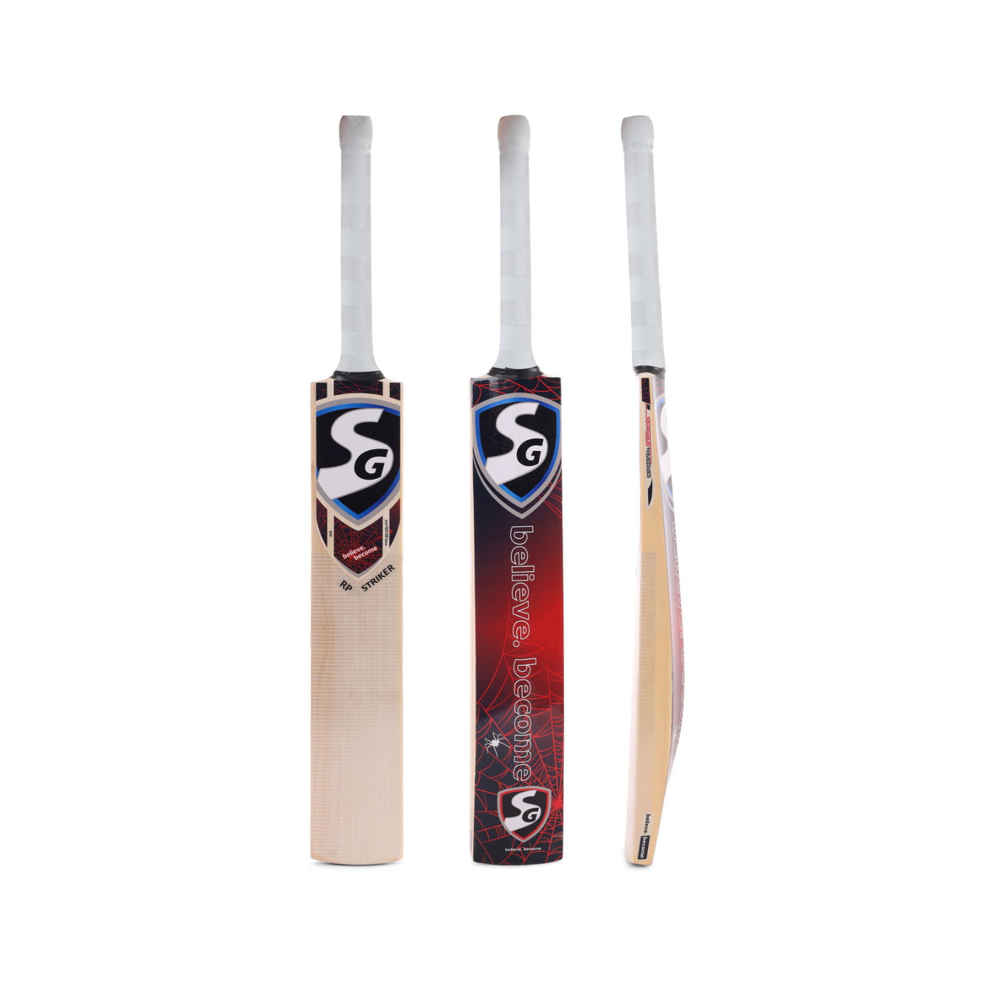 SG RP Strike English and Kashmir Combo Cricket Bat