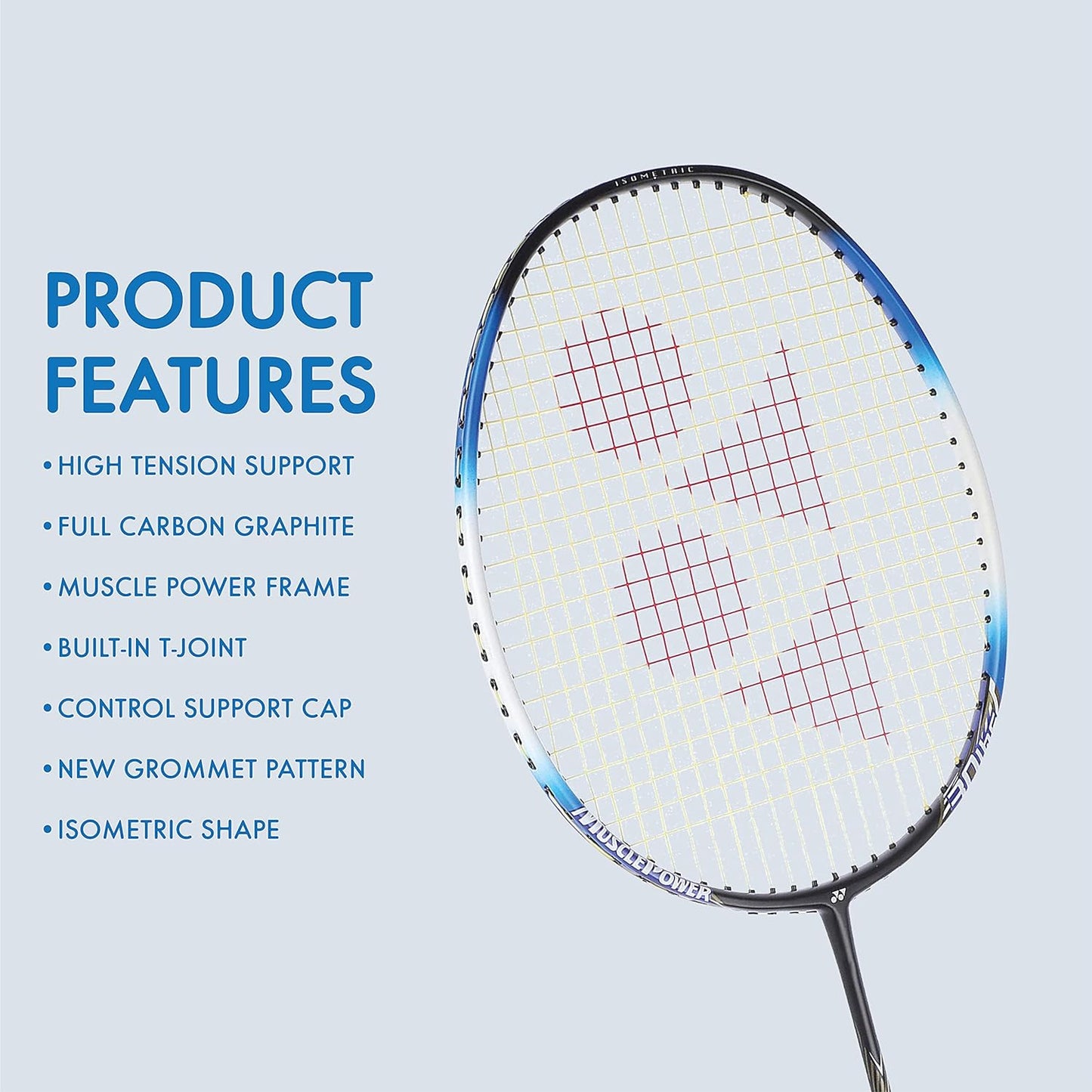 YONEX MUSCLE POWER 22 LITE BADMINTON RACQUET