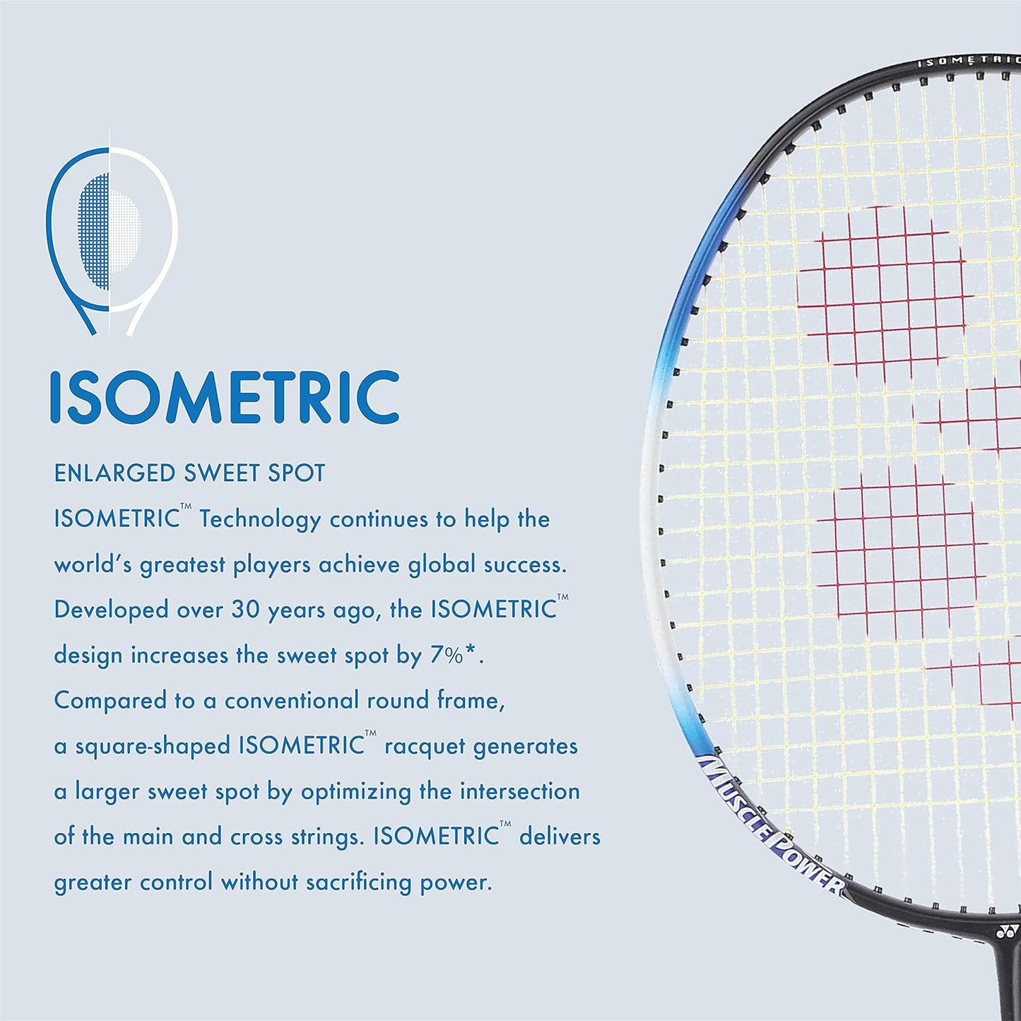 YONEX MUSCLE POWER 22 LITE BADMINTON RACQUET