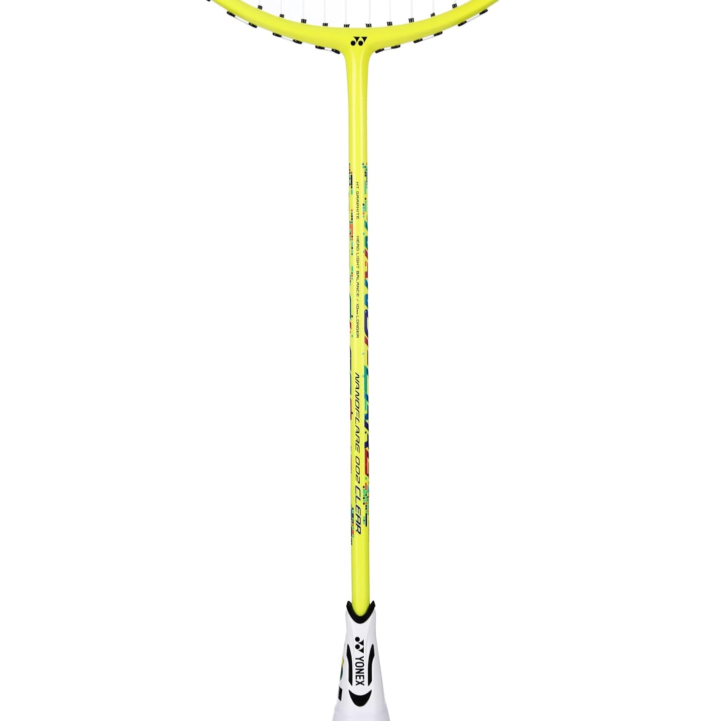 YONEX NANOFLARE 002 CLEAR BADMINTON RACQUET