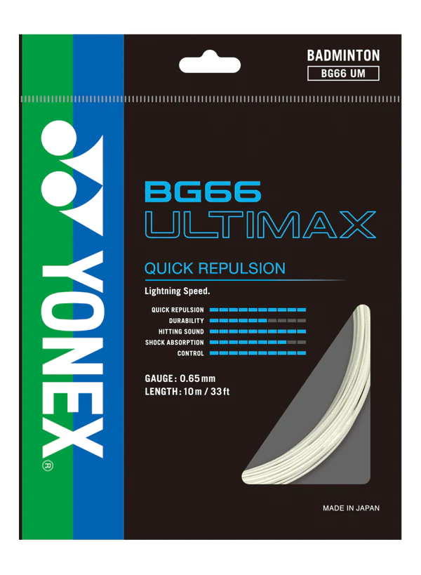 YONEX BG66 ULTIMAX BADMINTON STRING