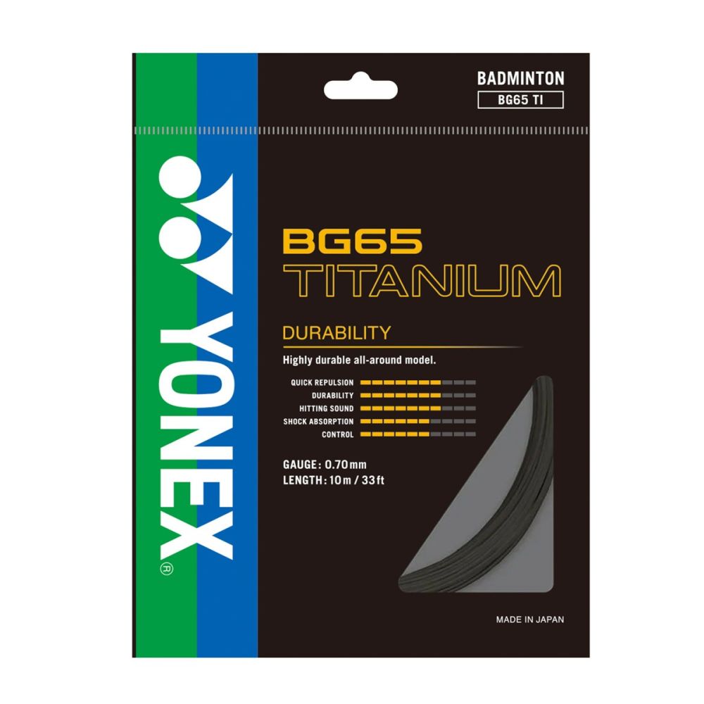 YONEX BG65 TITANIUM BADMINTON STRING