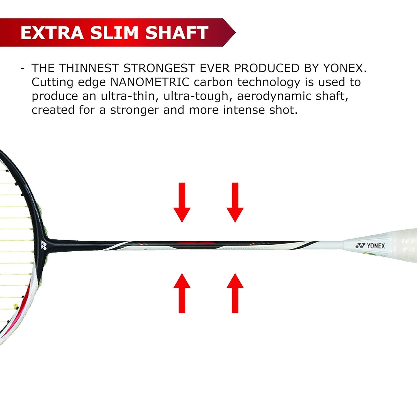YONEX DUORA Z STRIKE BADMINTON RACQUET