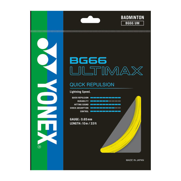YONEX BG66 ULTIMAX BADMINTON STRING