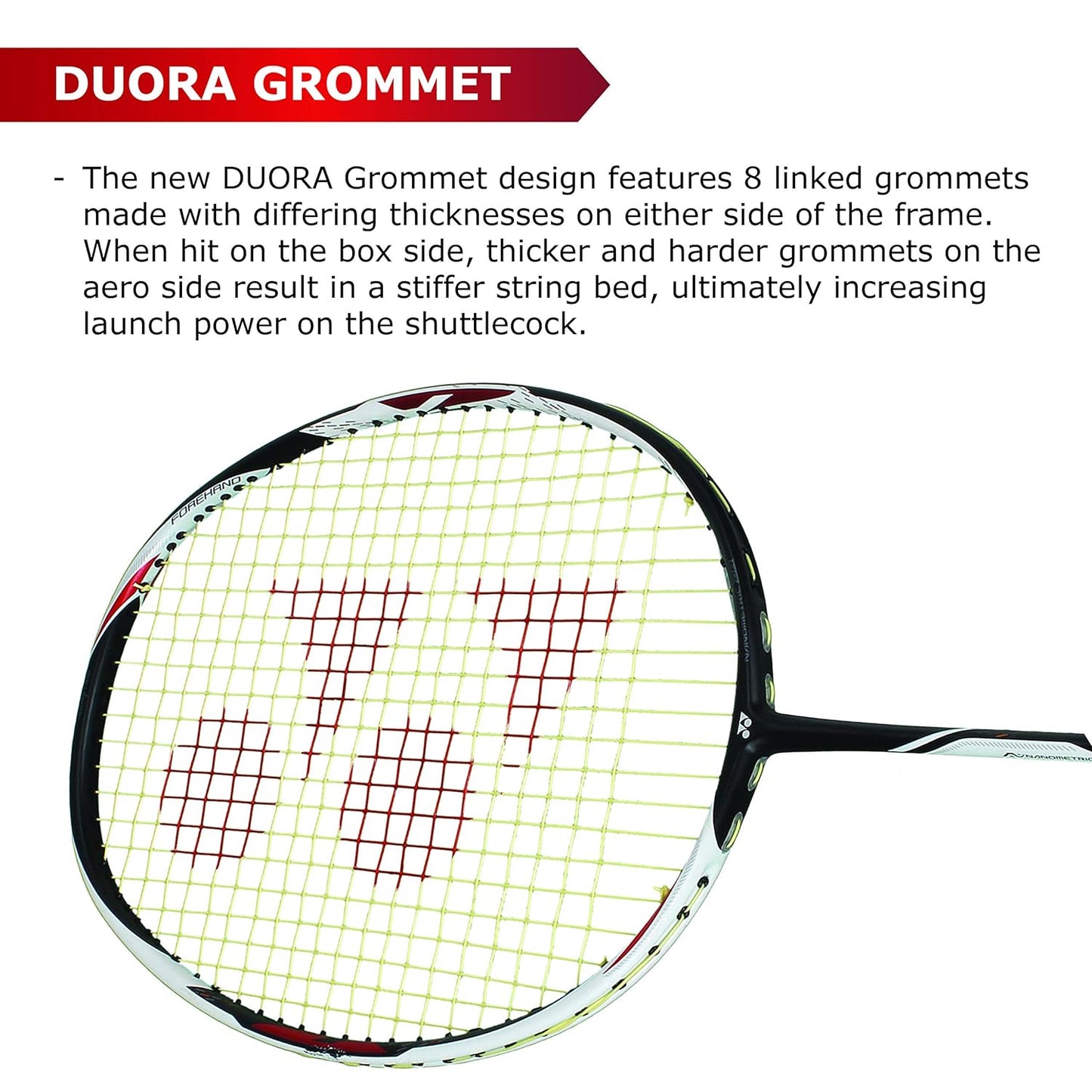 YONEX DUORA Z STRIKE BADMINTON RACQUET