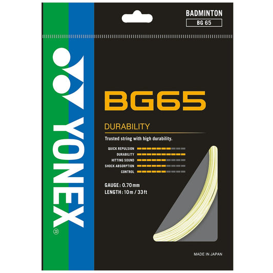 YONEX BG 65 BADMINTON STRING