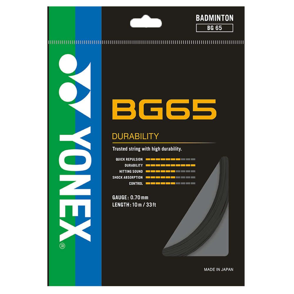 YONEX BG 65 BADMINTON STRING