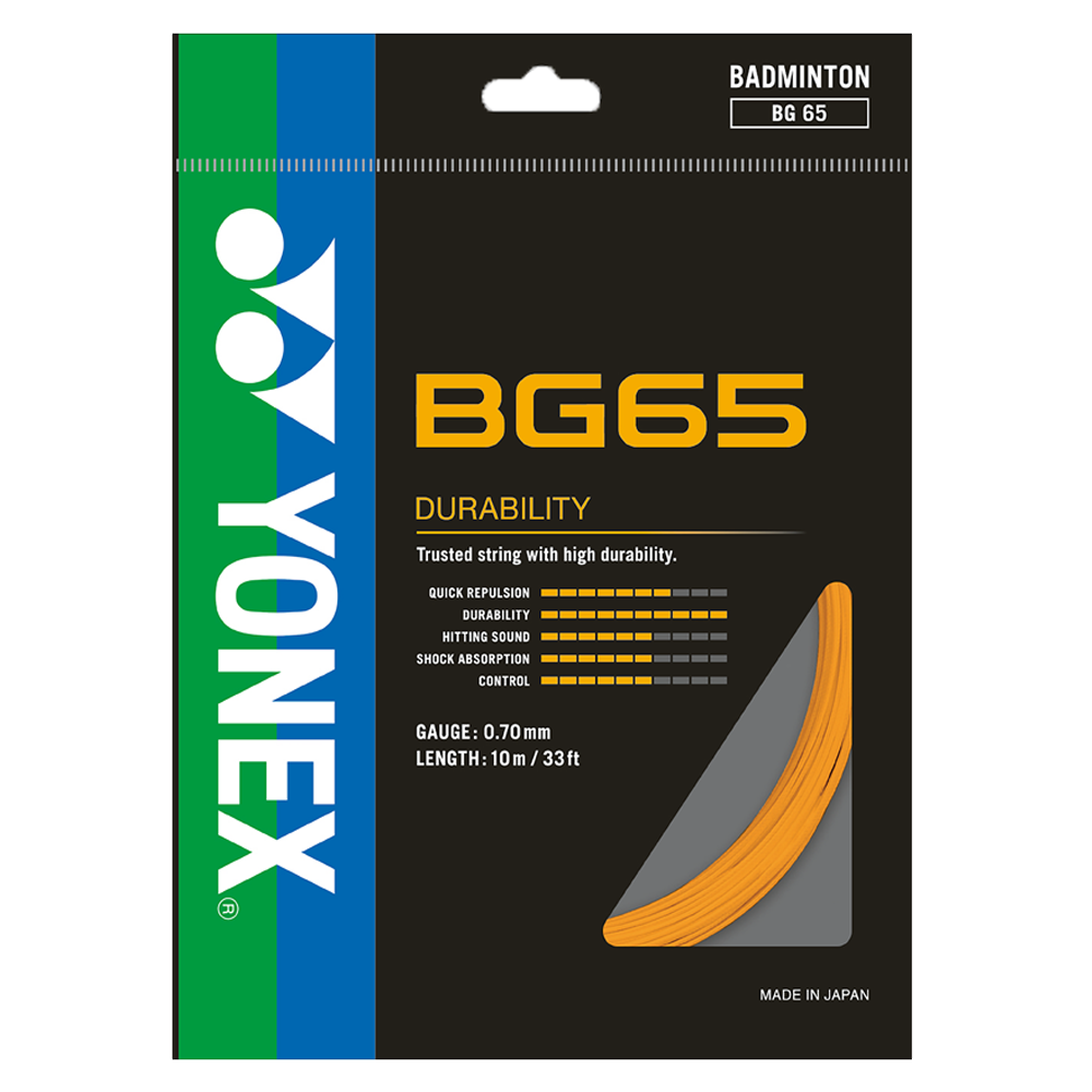 YONEX BG 65 BADMINTON STRING