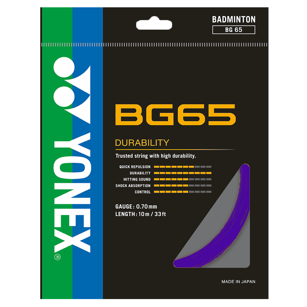 YONEX BG 65 BADMINTON STRING