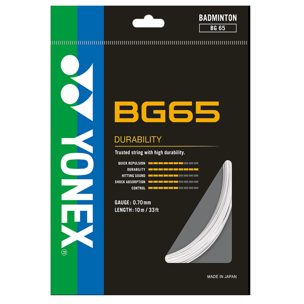 YONEX BG 65 BADMINTON STRING