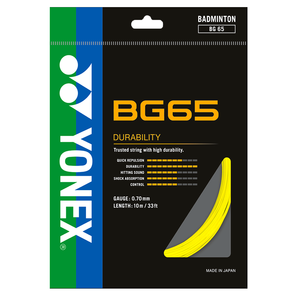 YONEX BG 65 BADMINTON STRING
