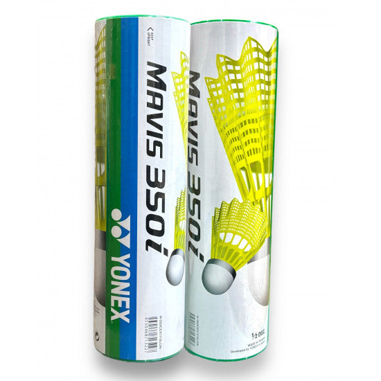 Yonex Mavis 350i Nylon Green- Yellow Badminton Shuttlecock