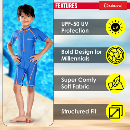 Airavat 1506 Children Swim Wear Half Body