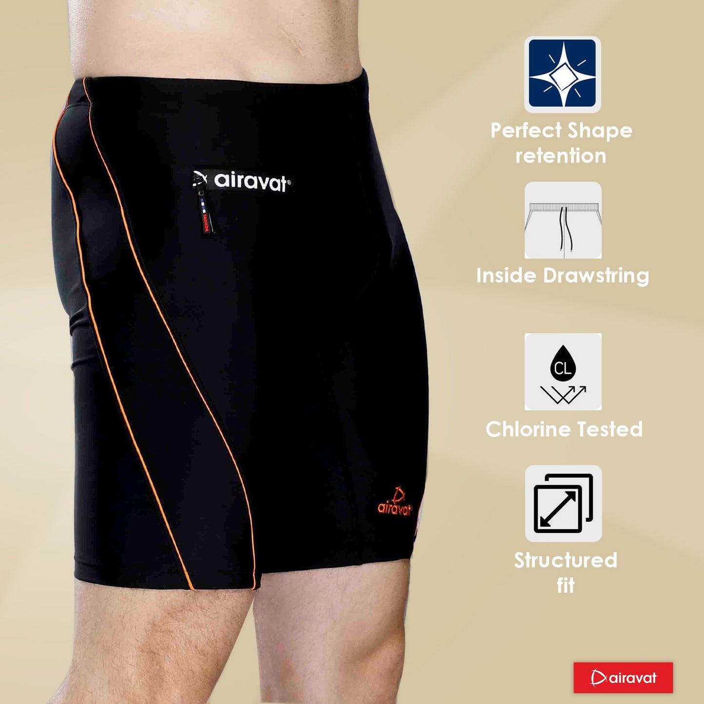 Airavat Calder 1510 Men's Swimming Jammer