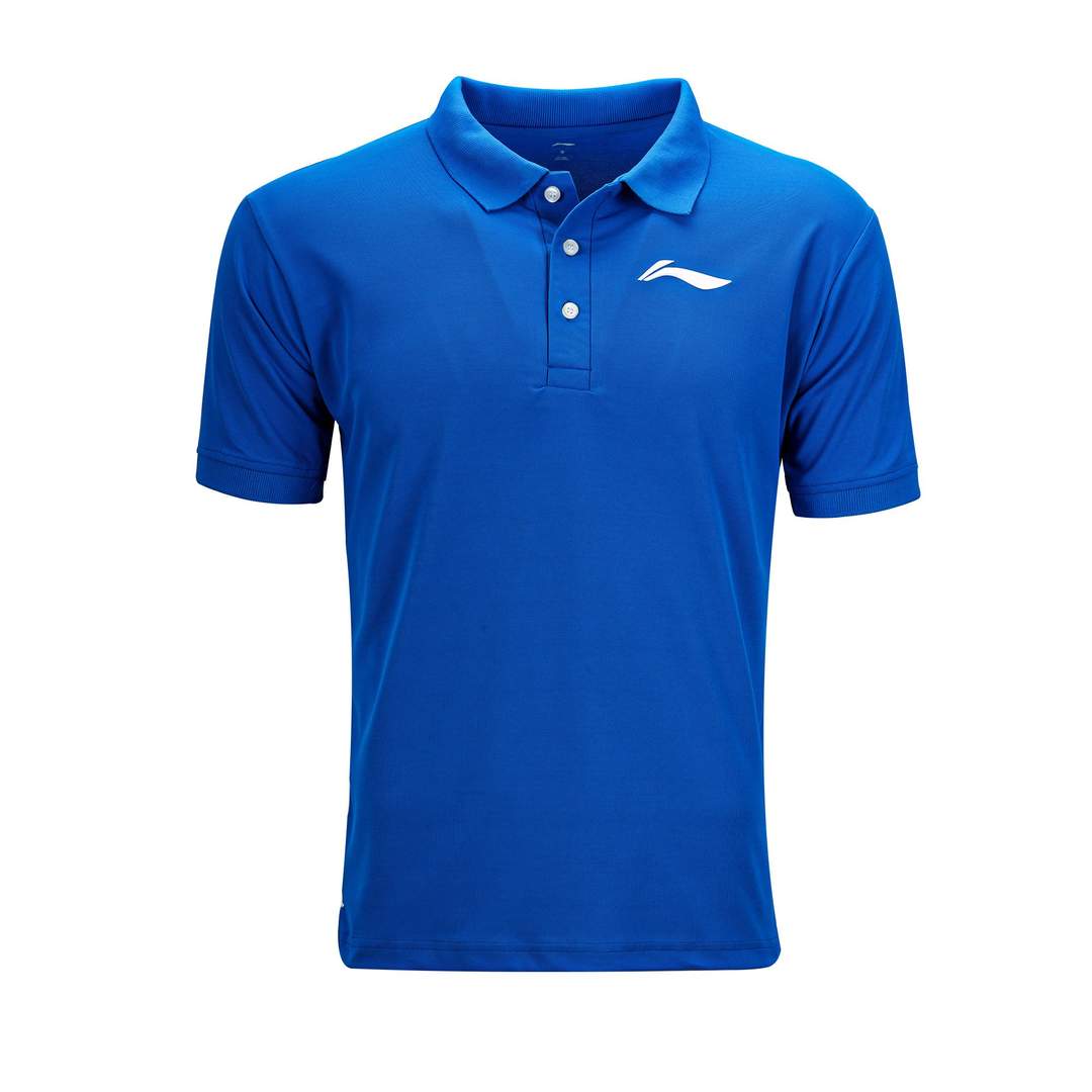 LINING ATST691 BADMINTON LN Solid Polo T-shirt