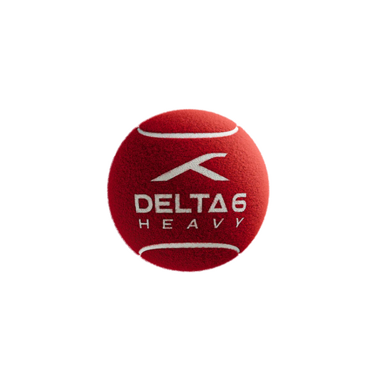 HUNDRED DELTA 6 HEAVY GREEN CRICKET TENNIS BALL