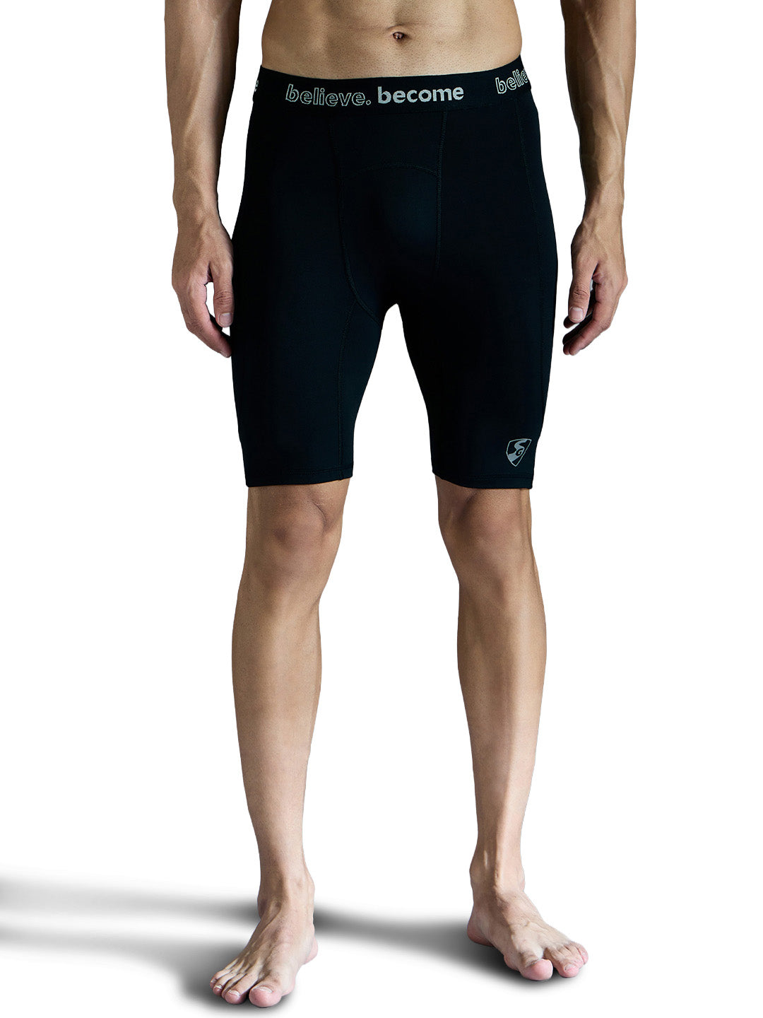 SG Cricket Compression Short Xtreme (Black)