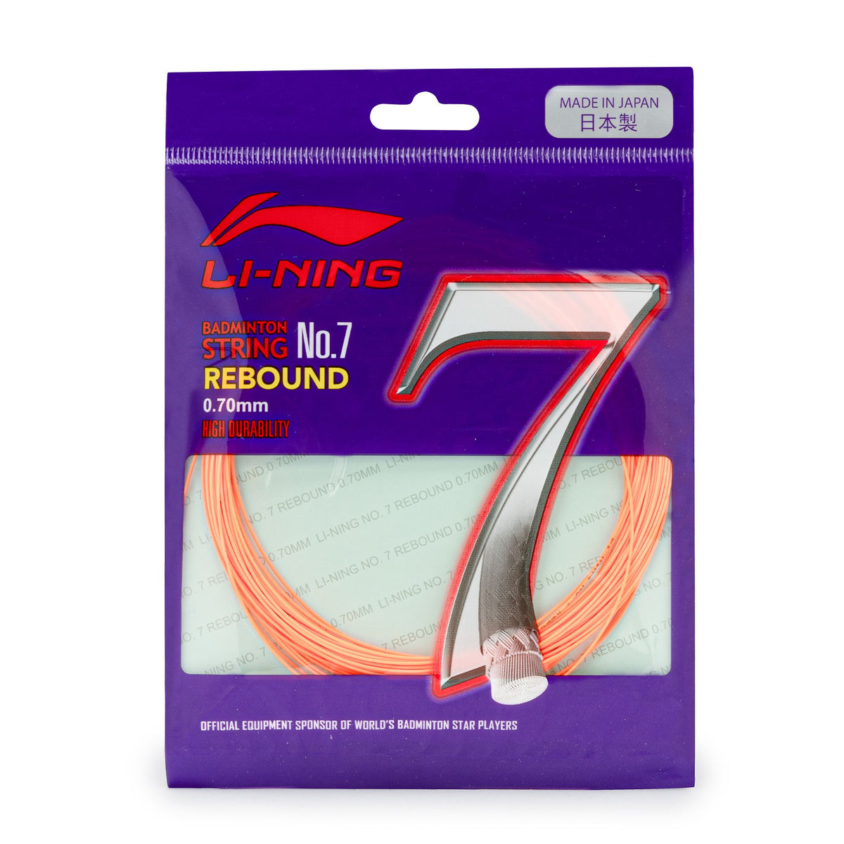 LINING NO. 7 REBOUND BADMINTON STRING