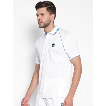 SG Premium 2.0 Half Sleeve Cricket Shirt  Whites